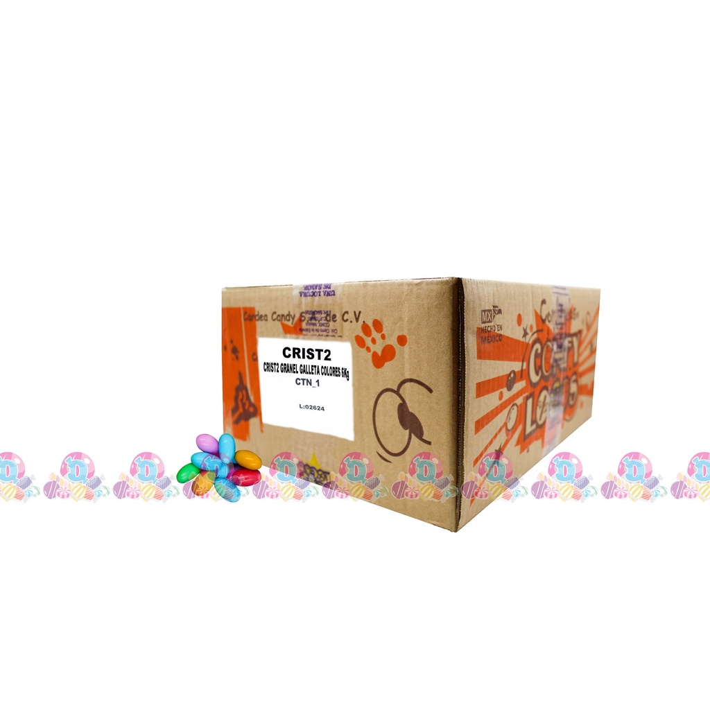 CRIST2 GRANEL GALLETA COLORES 6Kg