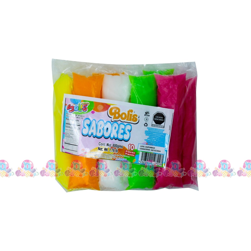 SPV SOLIS BOLIS SABORES 80g 10s