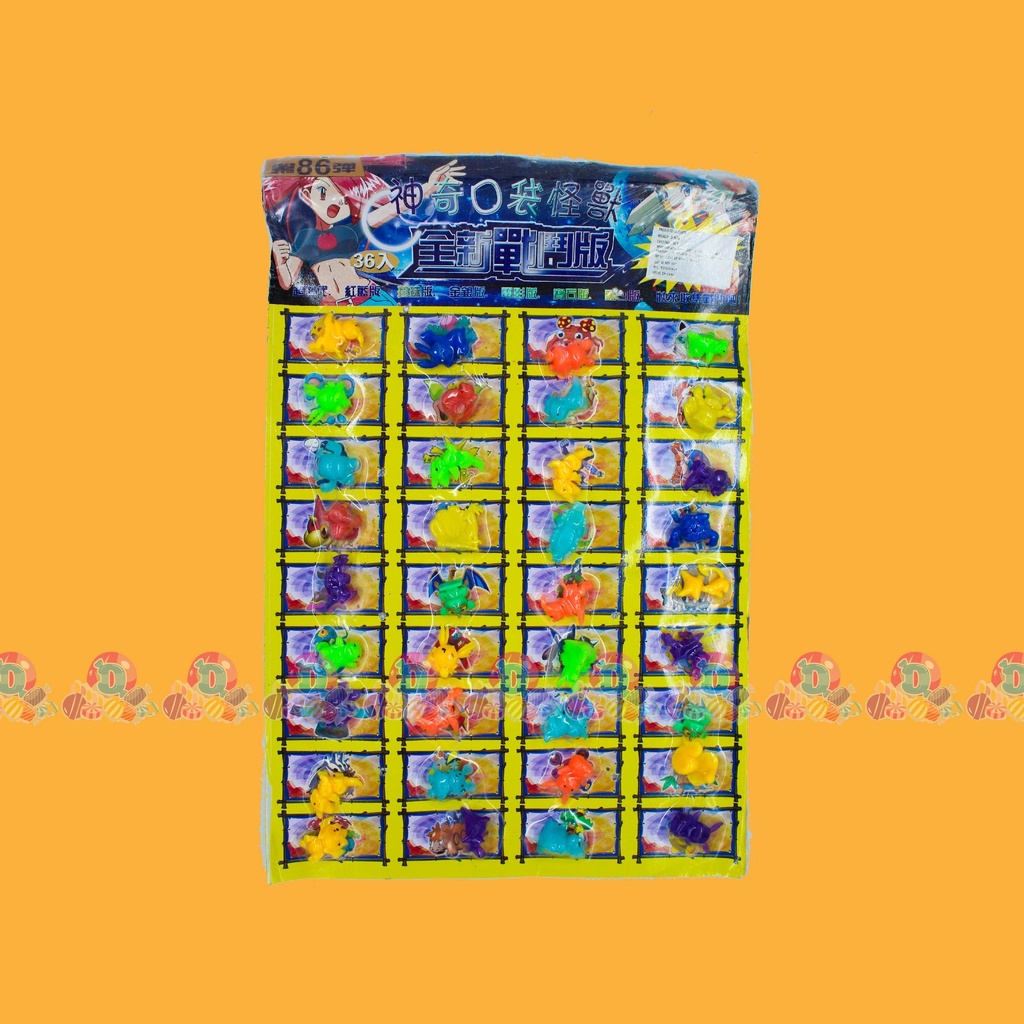 SPV CARTULINA POKEMON 36s