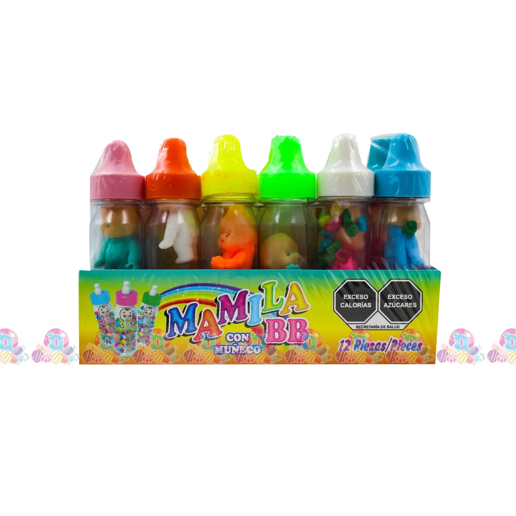 SPV CORTES MAMILA BEBE CHICLE 12s