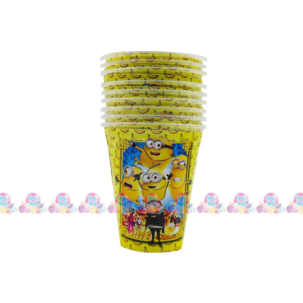 SPV FIESTA VASO PERSONAJE 10s
