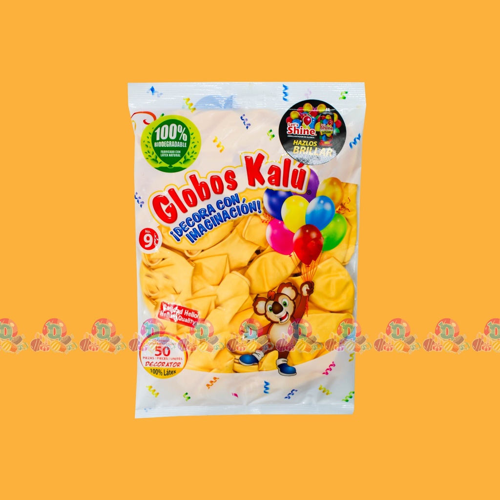 SD KALU GLOBO 9 MARFIL 50s