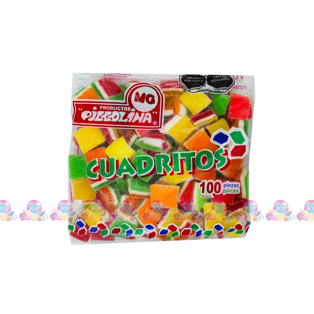 SD PICOLINA GOMA CUADRO 7.4g 100s