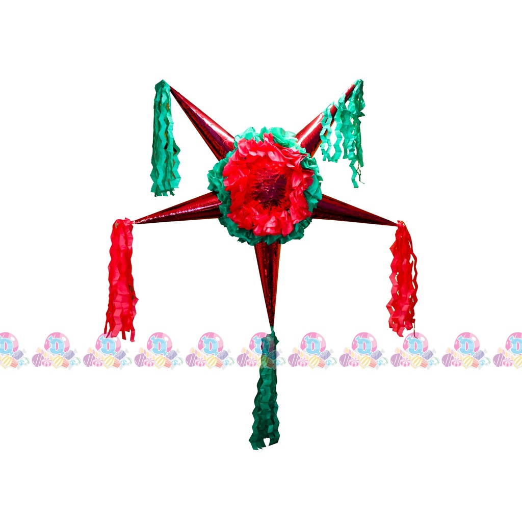 NAVI PIÑATA MULTICOLOR ESTRELLA 5P 1s