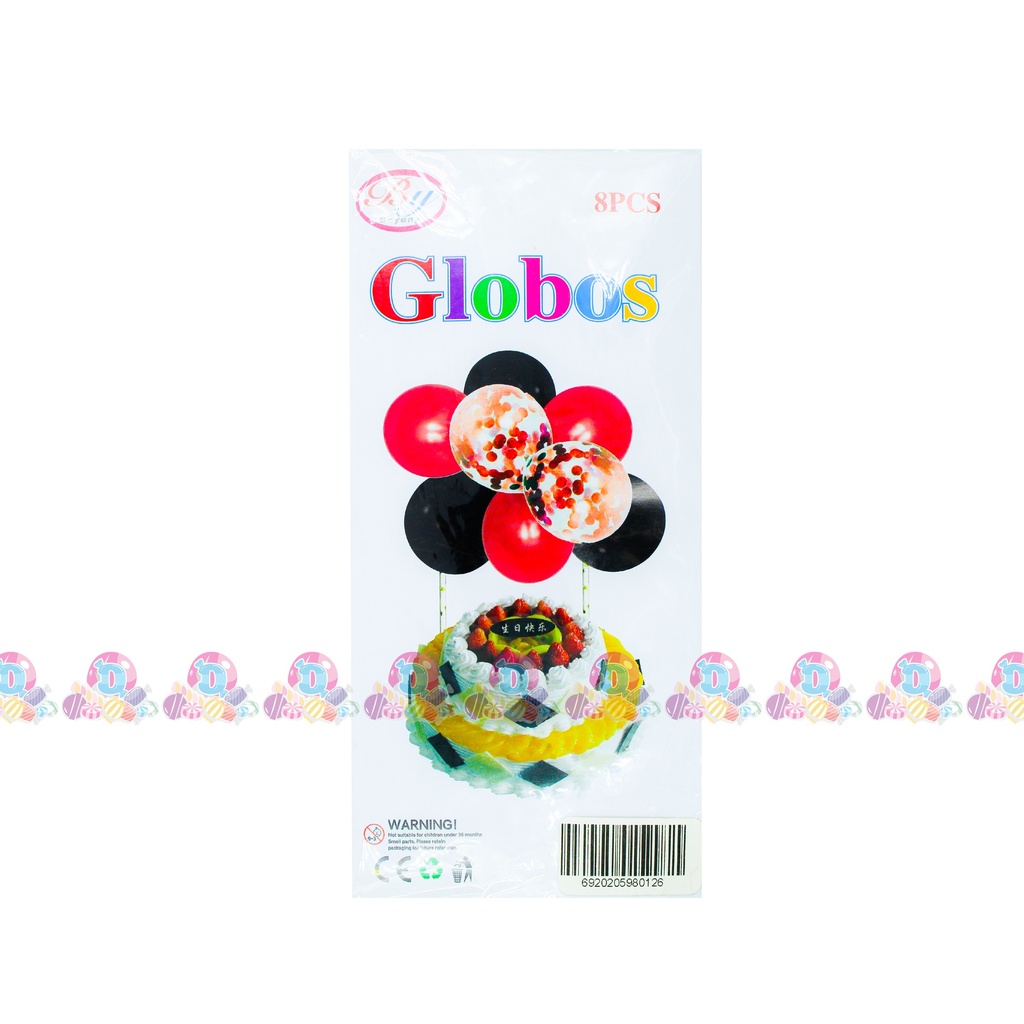 SPV FIESTA GLOBO TOP PASTEL 1s