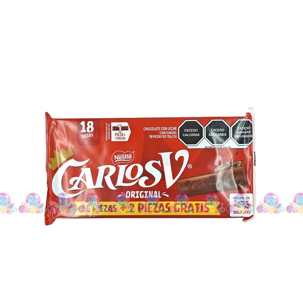 NESTLE CARLOS V SUIZO 18g 16+2s