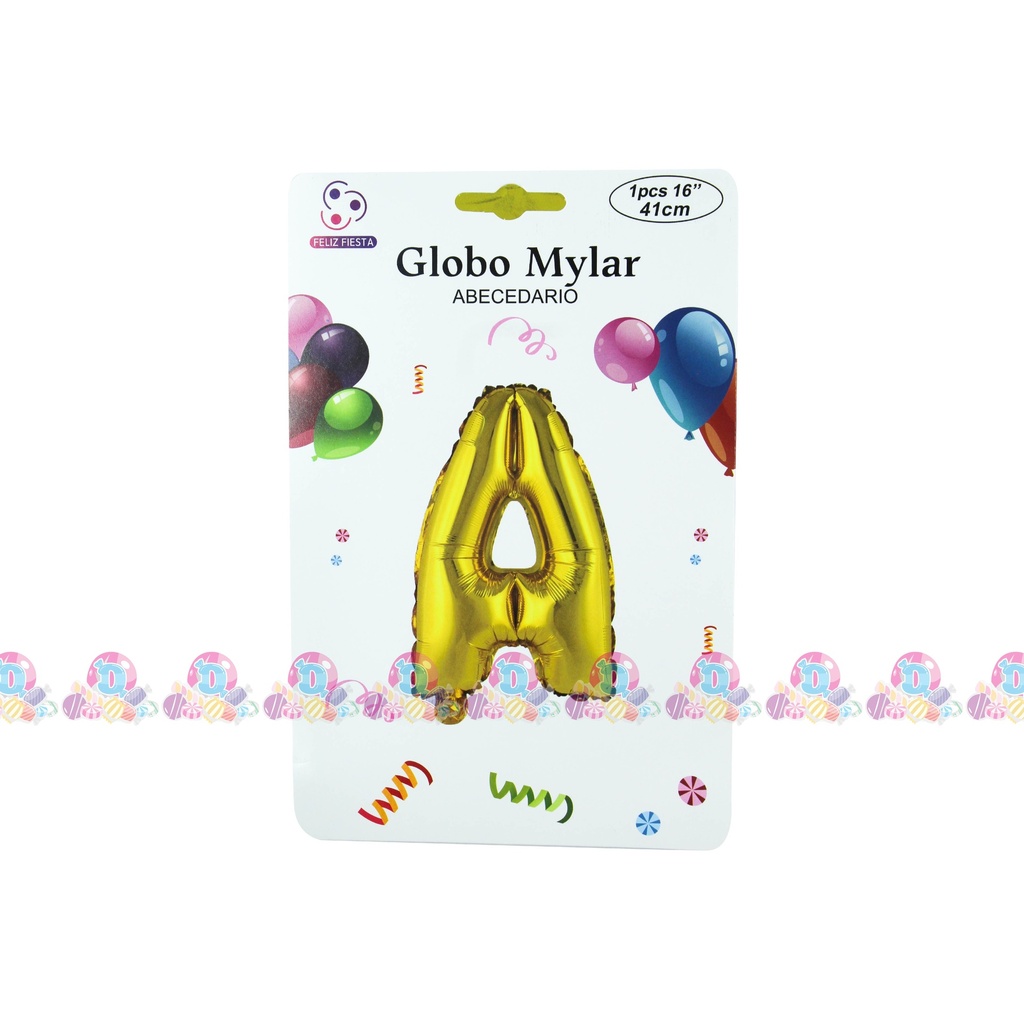 SPV FIESTA GLOBO LETRA N16 1s
