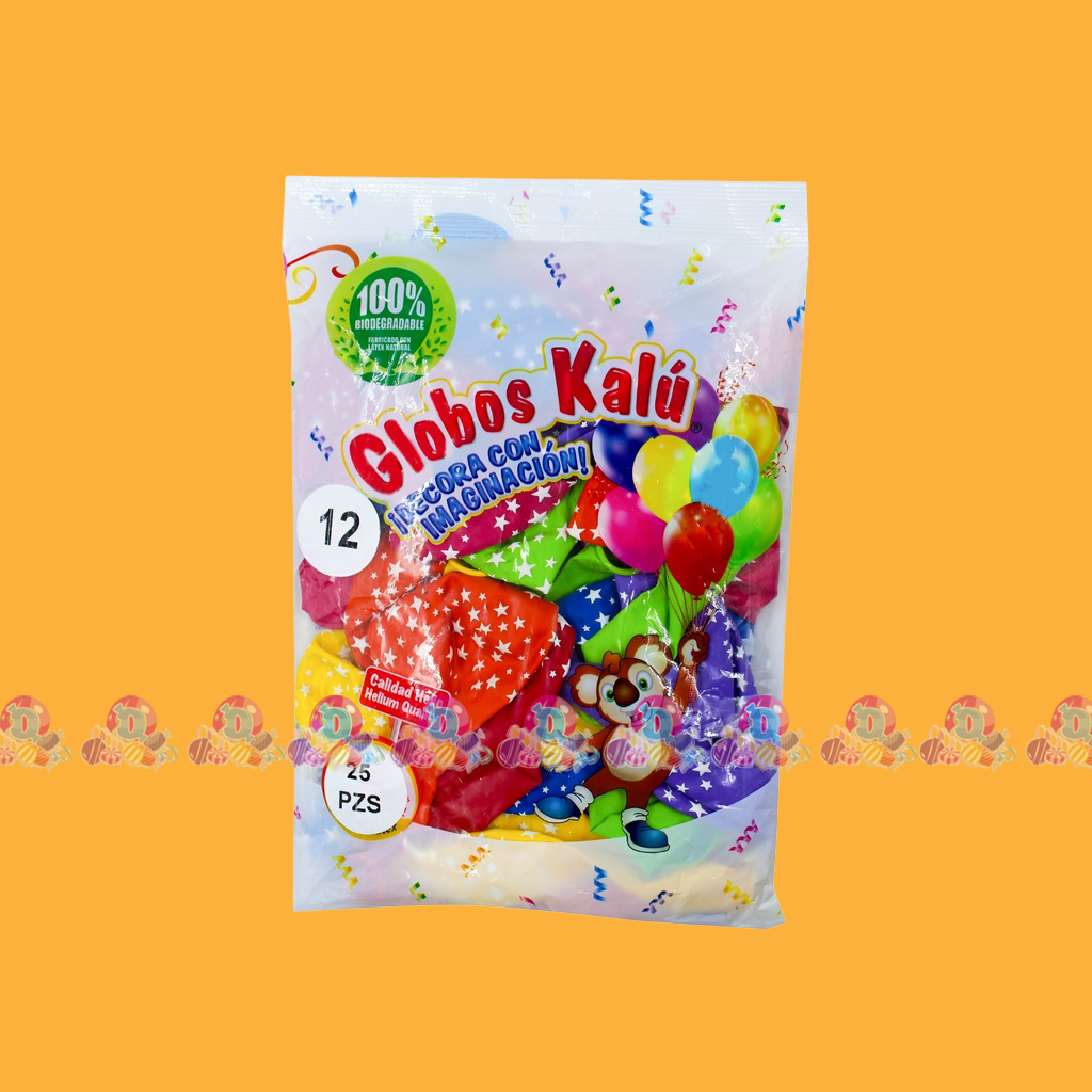KALU GLOBO IMPRESO 12 VM 25s