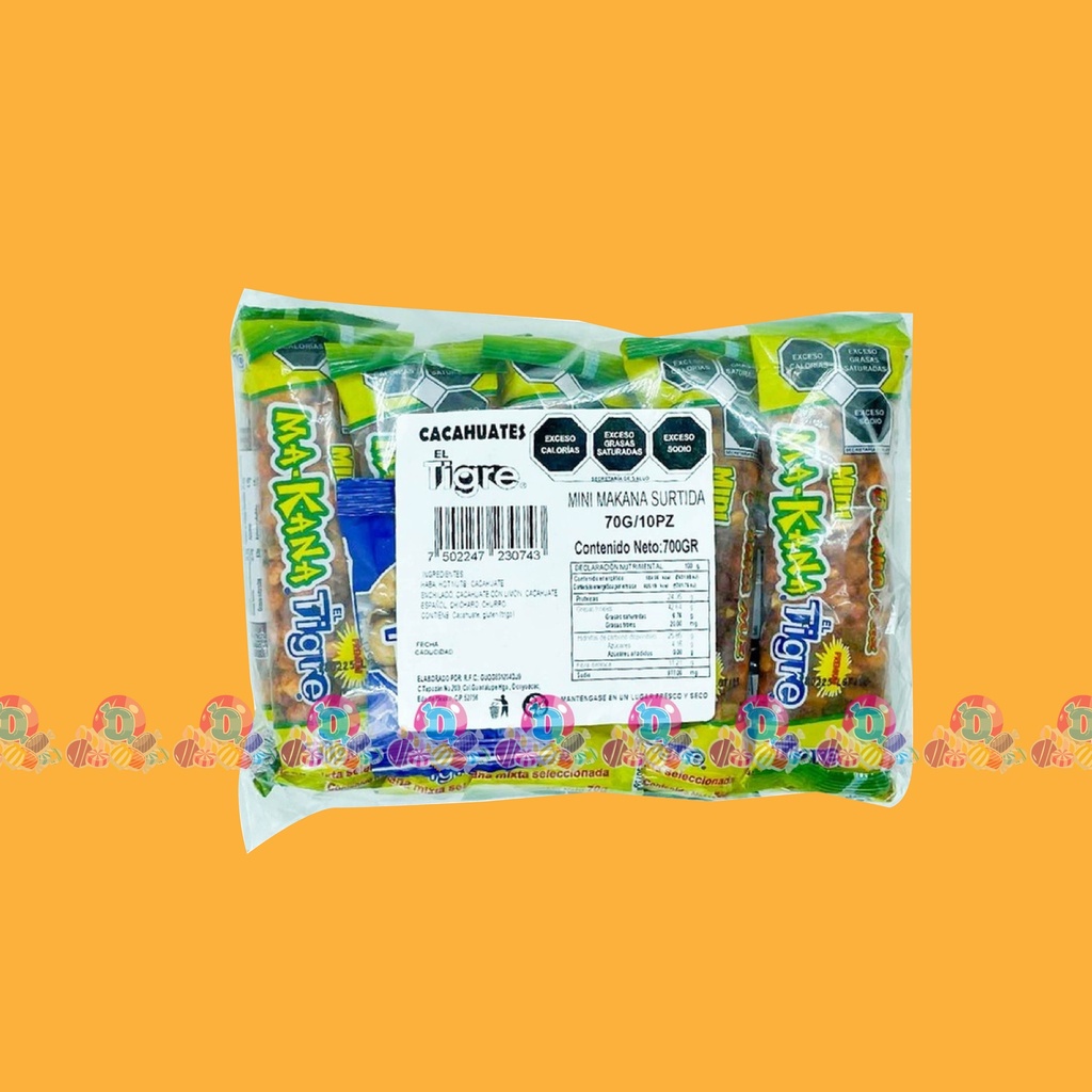 TIGRE MAKANA MIX 70g 10s