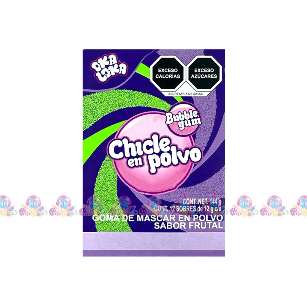 SPV PAF CHICLE EN POLVO VM 12g 12s