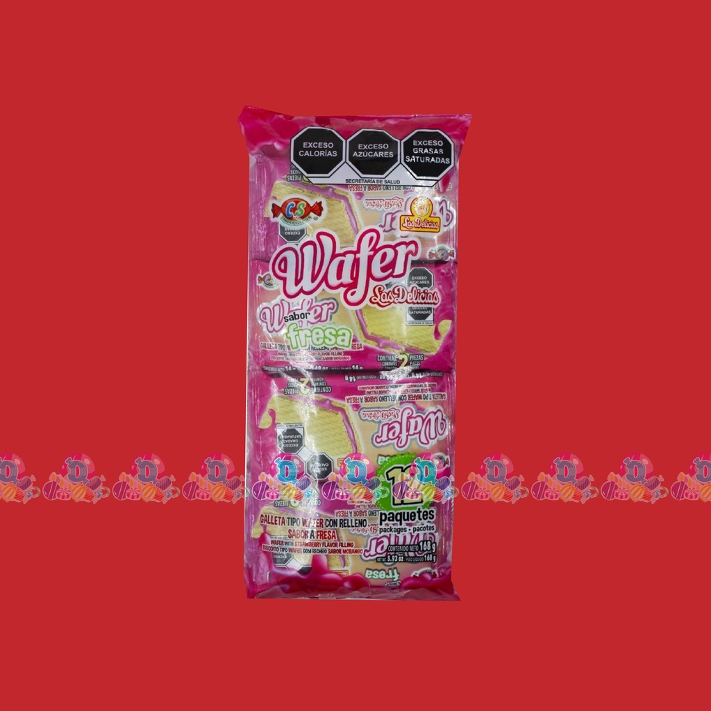 DELI GALLETA WAFER VM 14g 12s