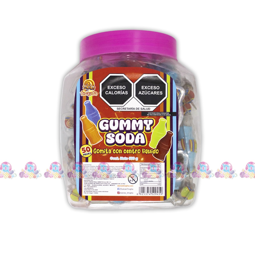 SD TINA VIT GUMMY SODA 10g 50s