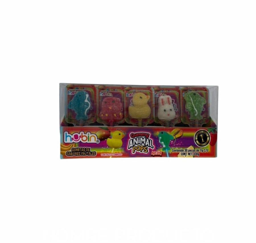 HUBIN PLT GUMMY POPS NEON VM 11g 30s