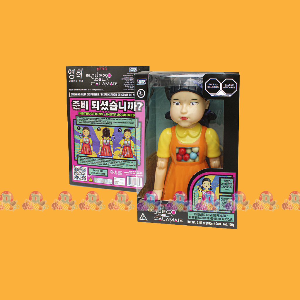 SPV BONDY DISPENSADOR JUEGO DE CALAMAR 100g 1s