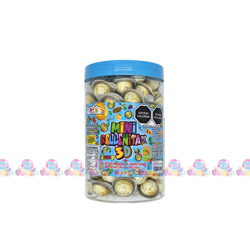 SPV HUBIN MINI RELLENITAX 3D PESO 2g 100s