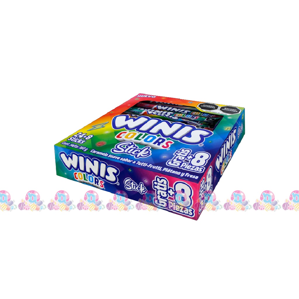 WINIS COLORS STICK 5g 24+8s