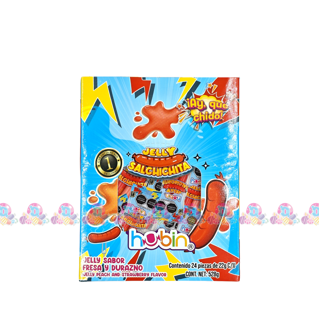 HUBIN JELLY SALCHICHITA 22g 24s