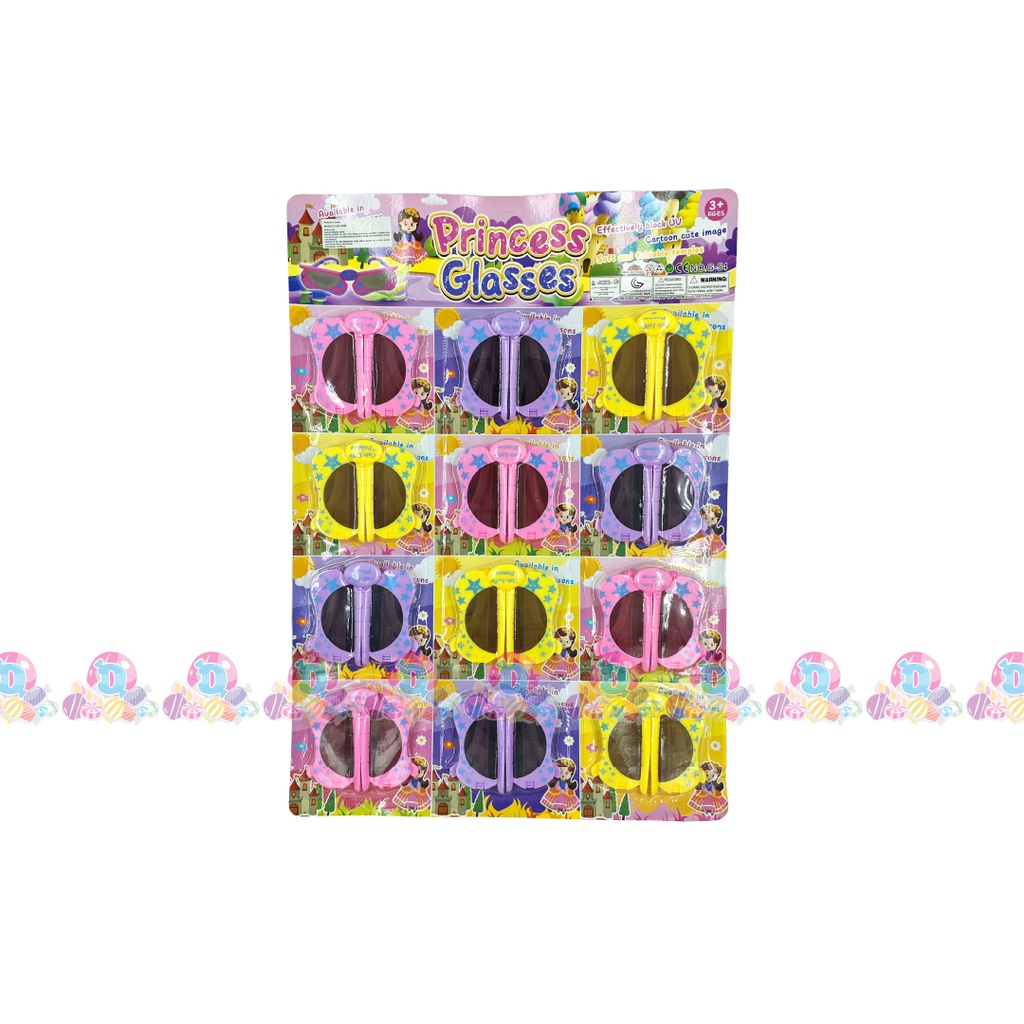 CARTULINA LENTES 12s