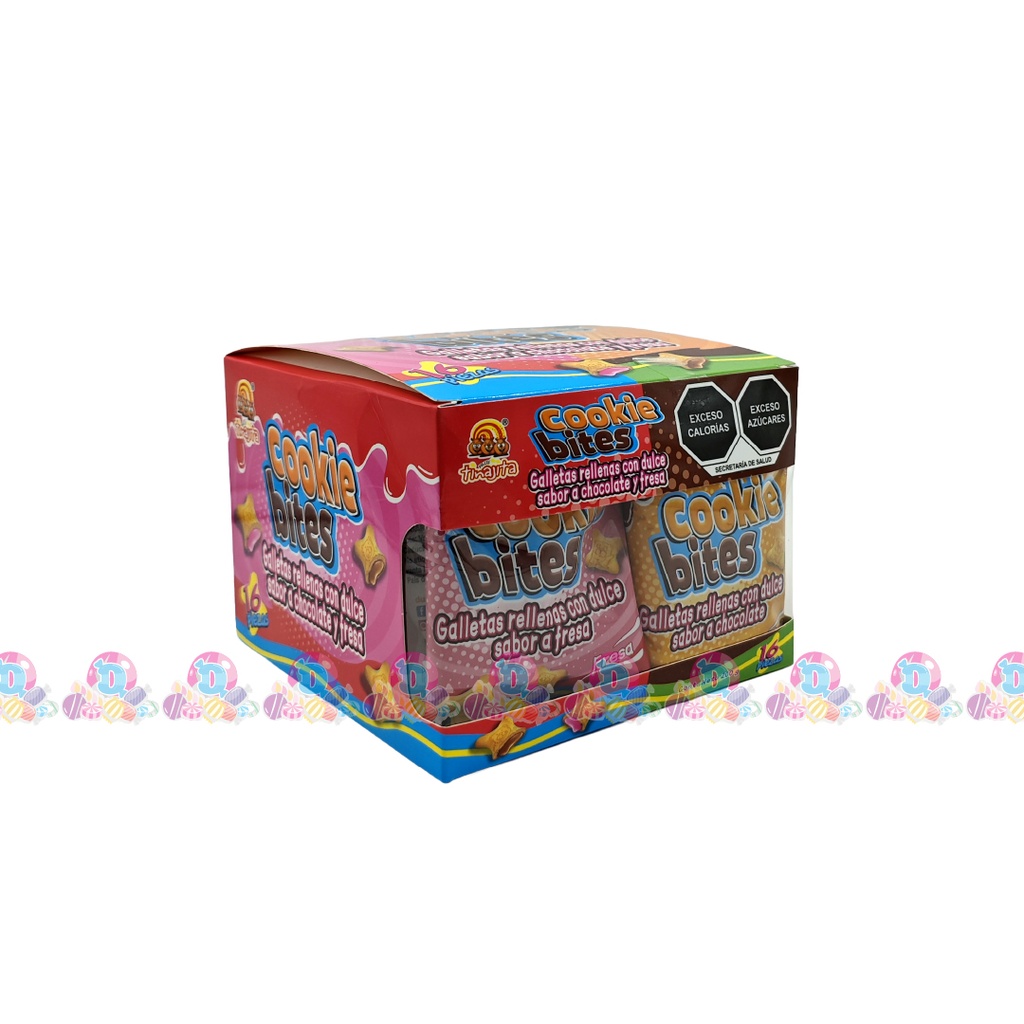 TINA COOKIE BITES 12.5g 16s