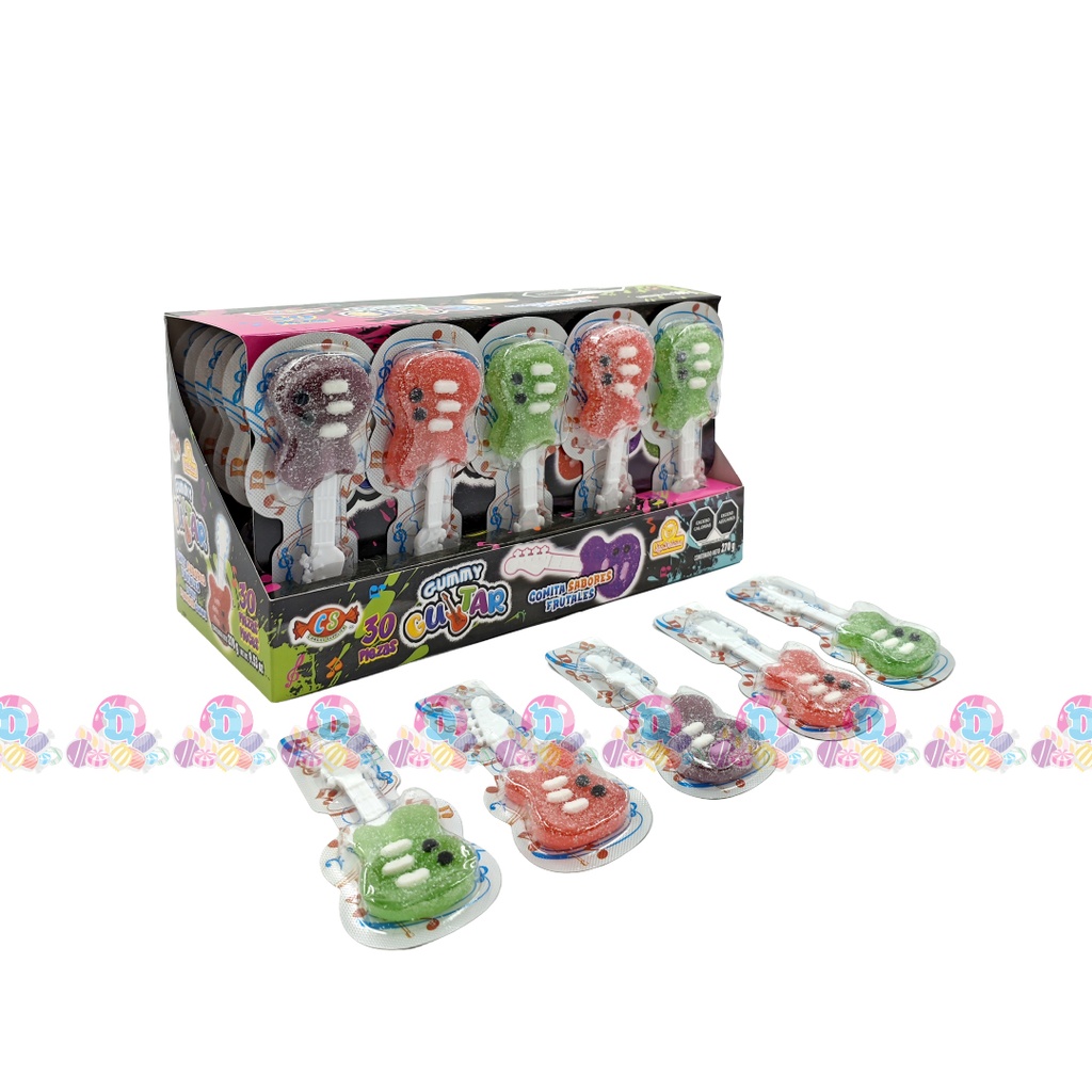 SD DELI DPY GUMMY GUITAR 9g 30s