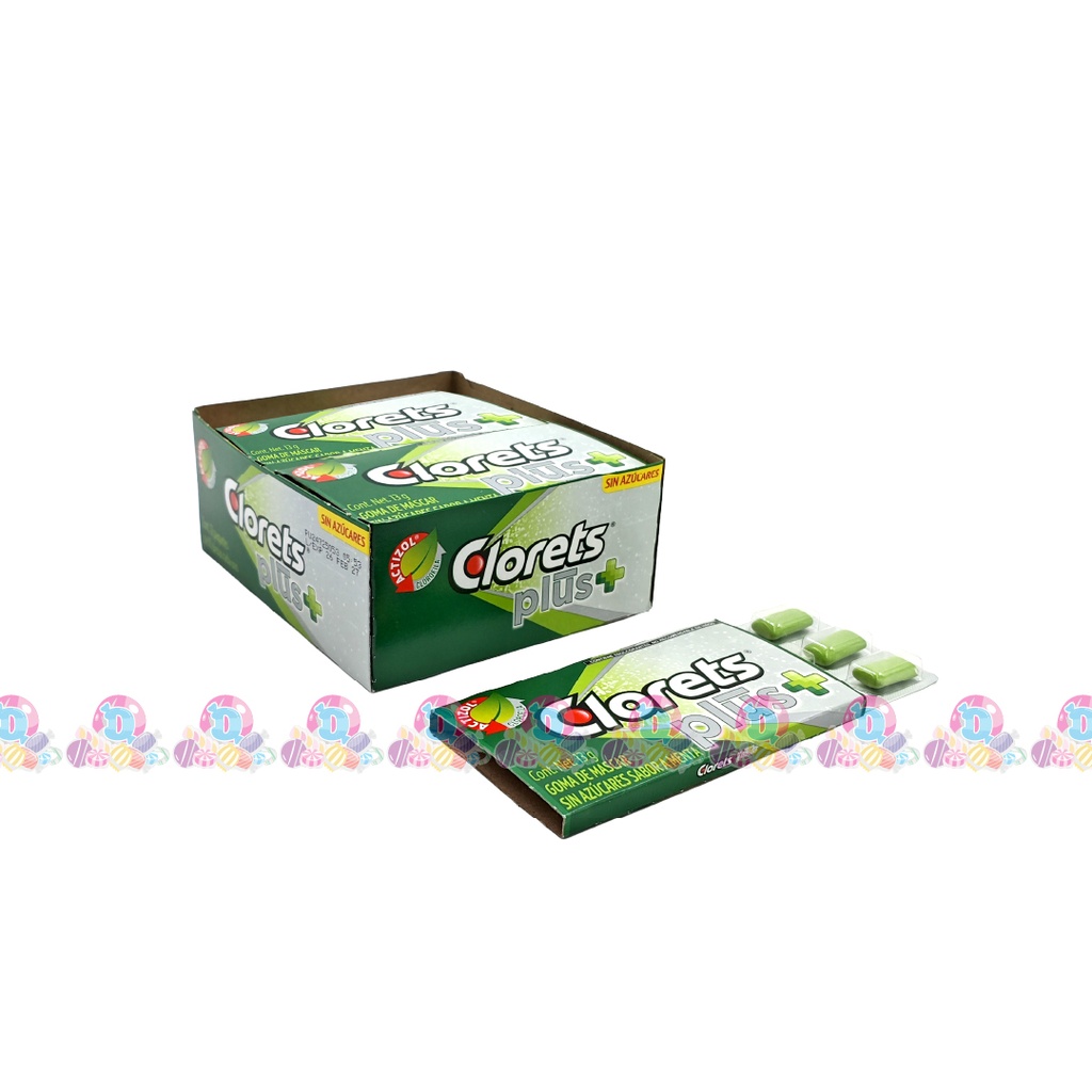 ADAMS CLORETS 10S PLUS 13g 12s