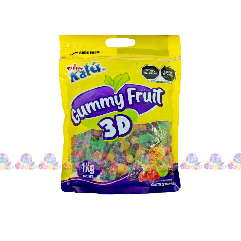 KALU GUMMY FRUT 3D 1Kg
