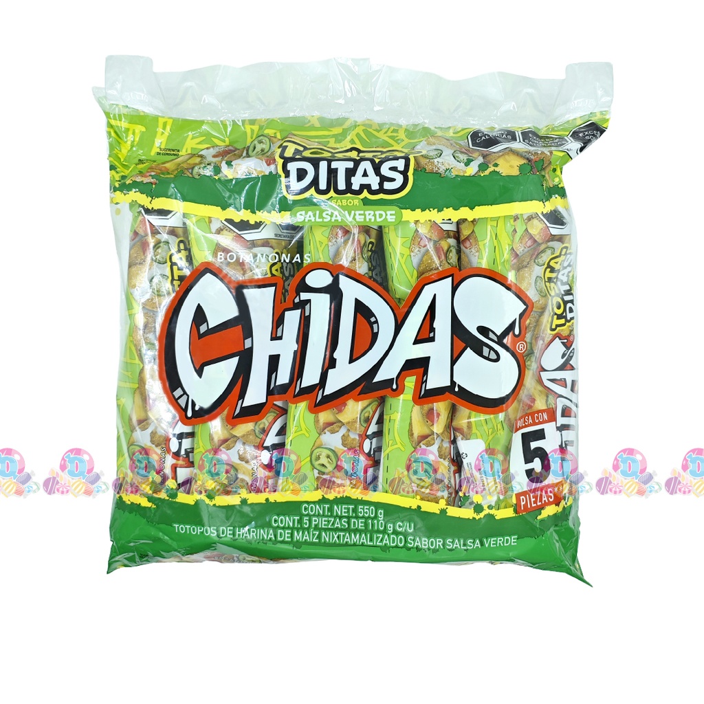 GONAC CHIDAS TOSTADITAS 110g 5s