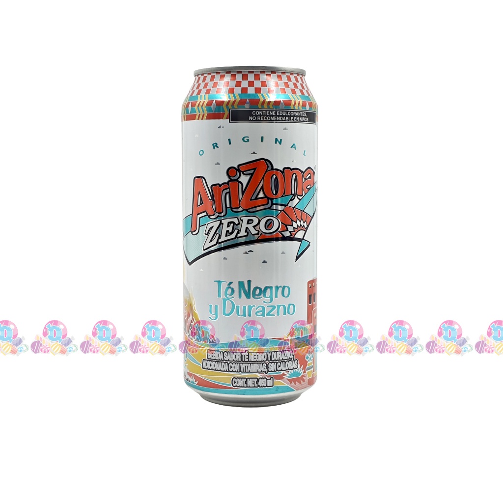 ARIZONA ZERO TE NEGRO 460ml 24s