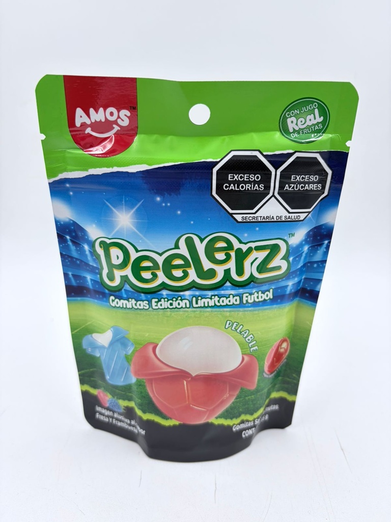 PEELERZ FUTBOL FRESA FRAM 65g