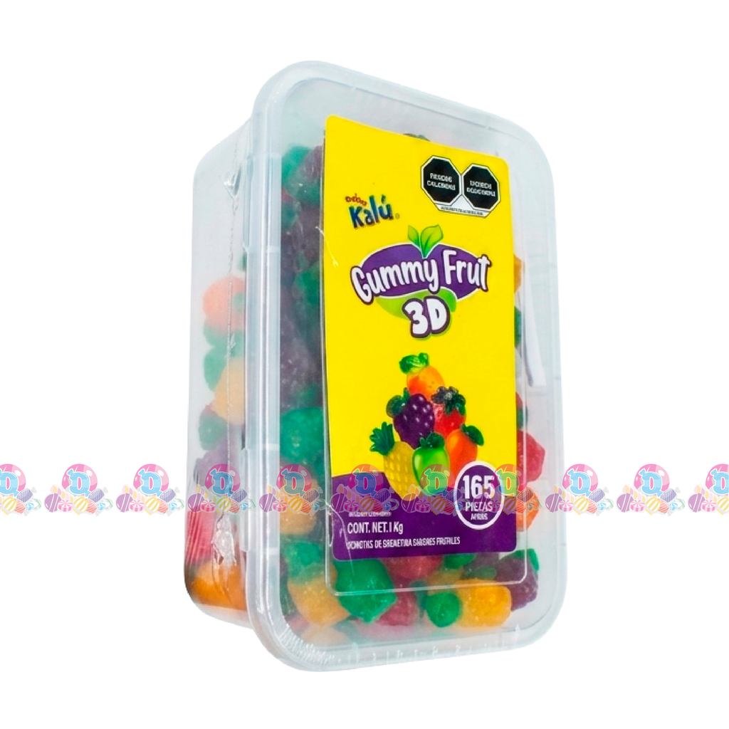 KALU EST GUMMY FRUT 3D 6g 165s
