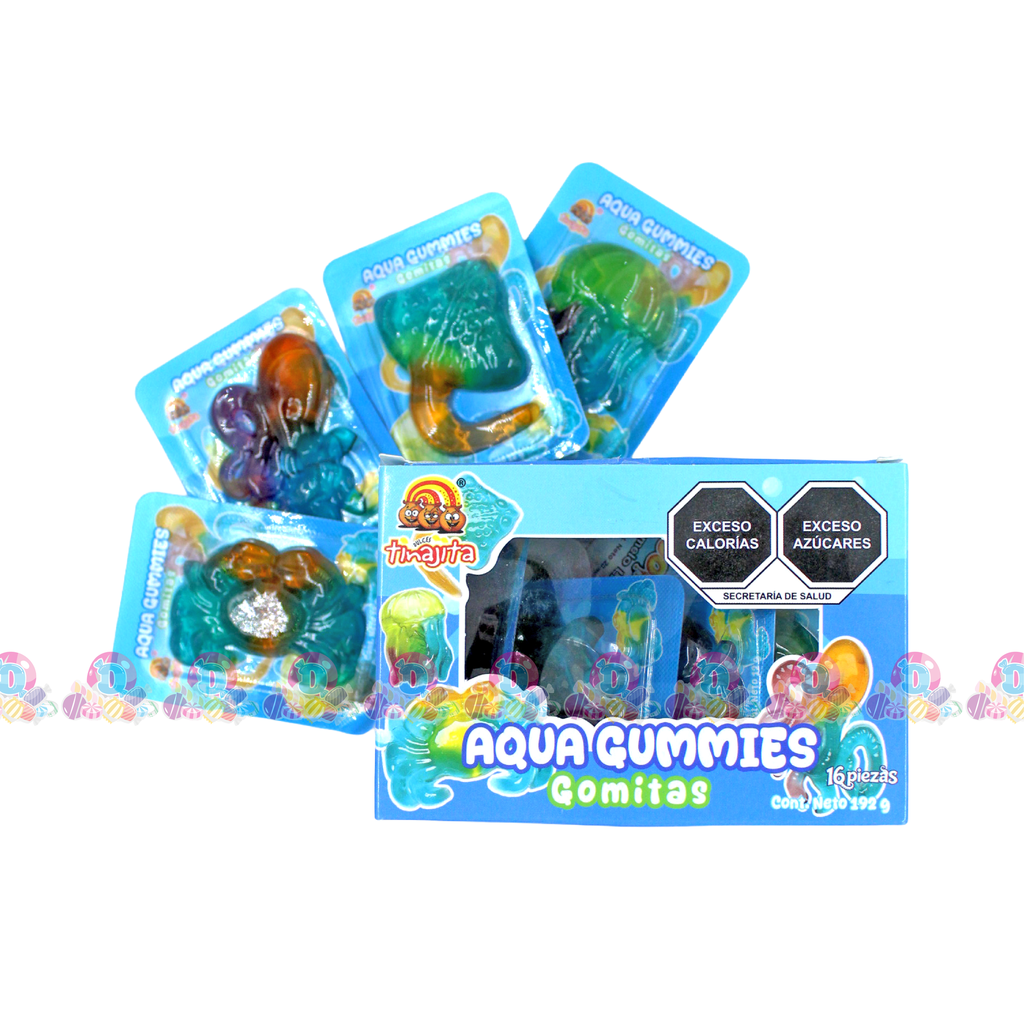 TINA AQUA GUMMIES 12g 16s