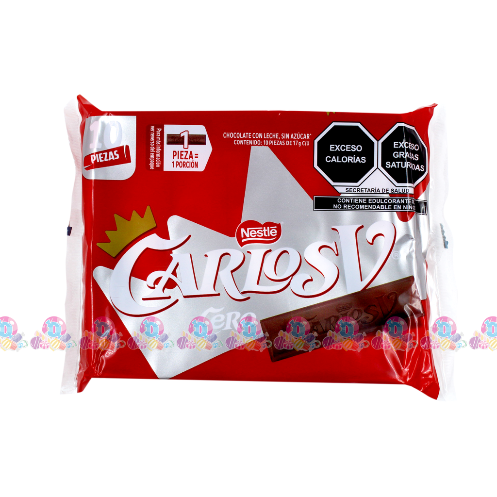 SPV NESTLE CARLOS V SIN AZUCAR 17g 10s