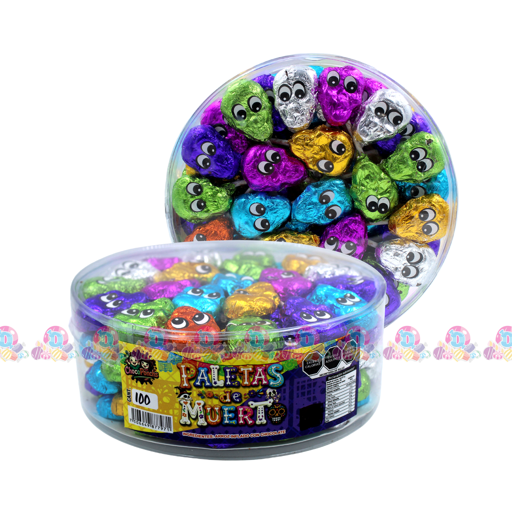 CRIST2 EST PLT CALAVERA CHOC 100s