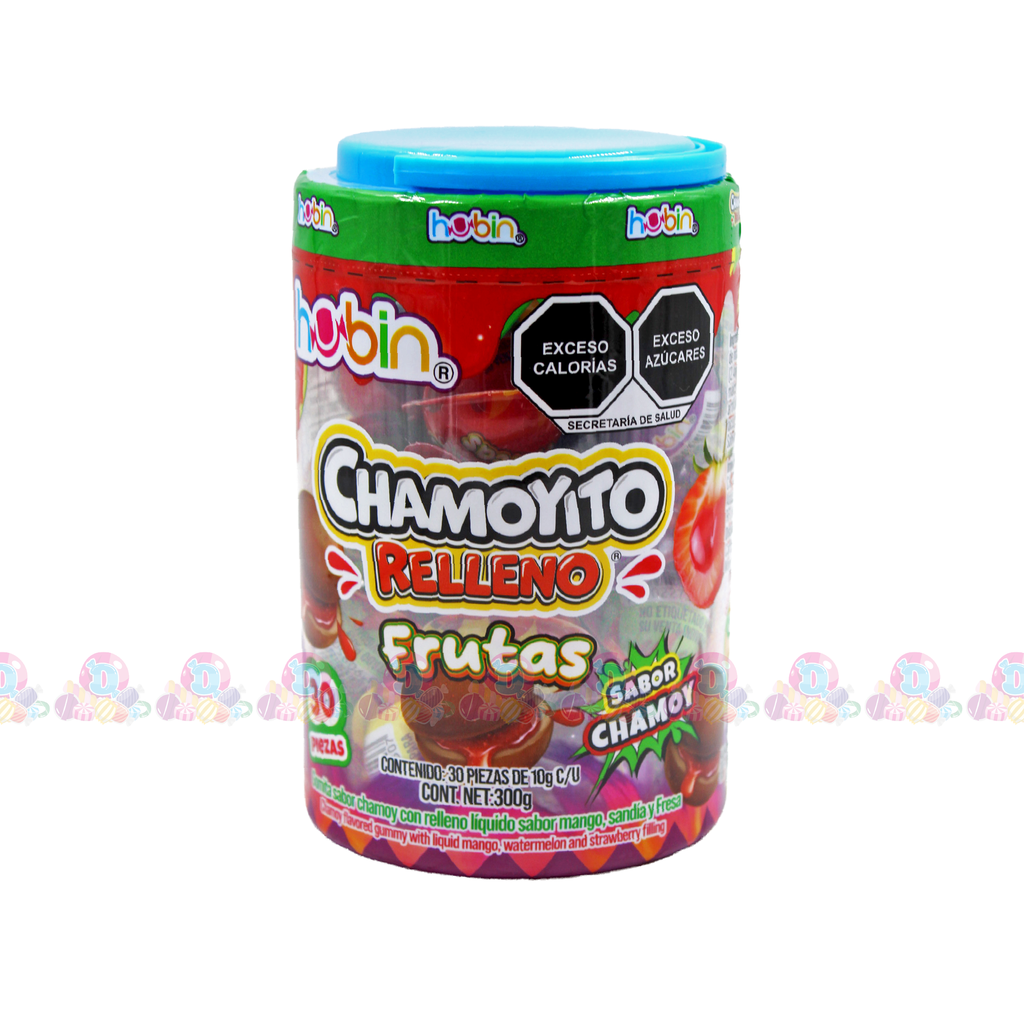 HUBIN CHAMOYITO RELLENO 10g 30s