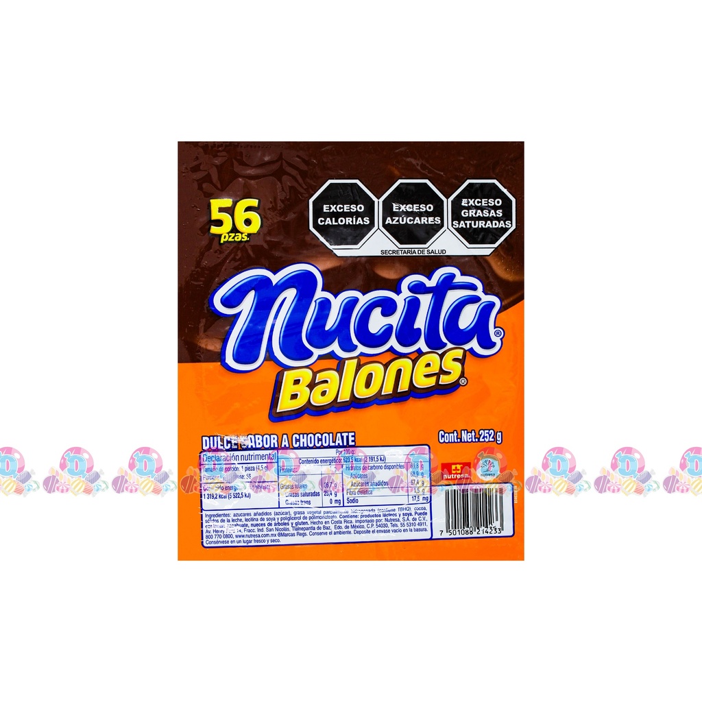 NUTRESA BLISTER BALONCITO 5g 56s