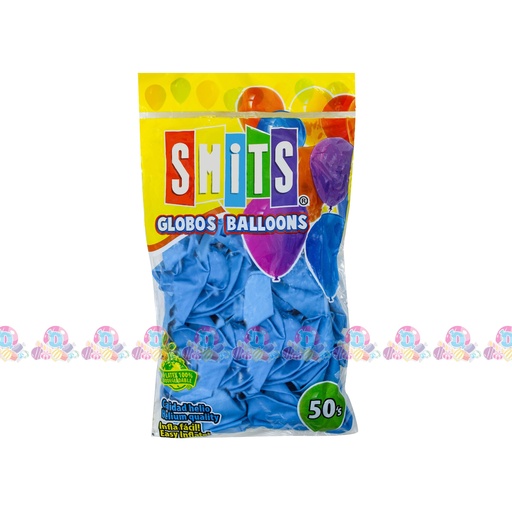 [100012] SALVER GLOBO MET 9 AZUL BB PER 50s