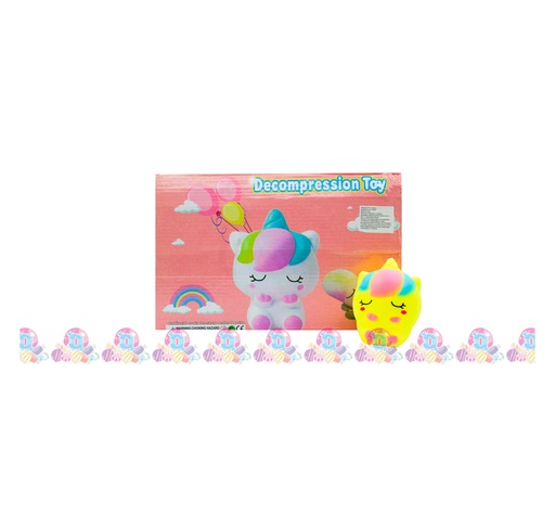 [031072] SPV MECHE DPY SQUISHY UNICORNIO 12s