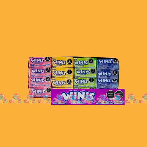 WINIS MINI T4 POSTRES 10.2g 32s