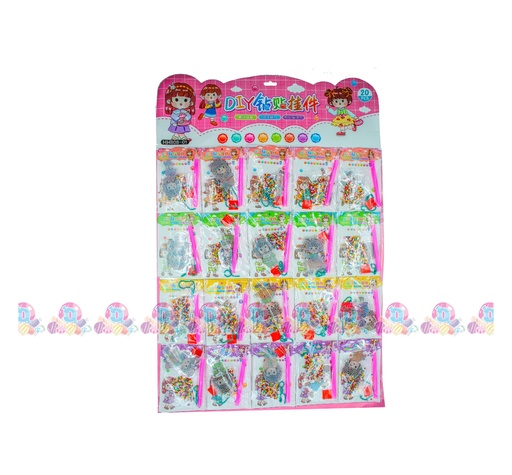 [032051] CARTULINA MUÑECA LLAVERO 20s