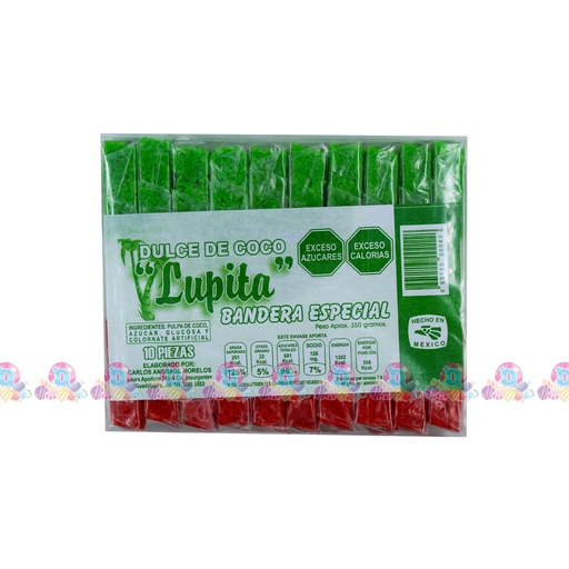 LUPITA BANDERA COCO ESPECIAL 35g 10s