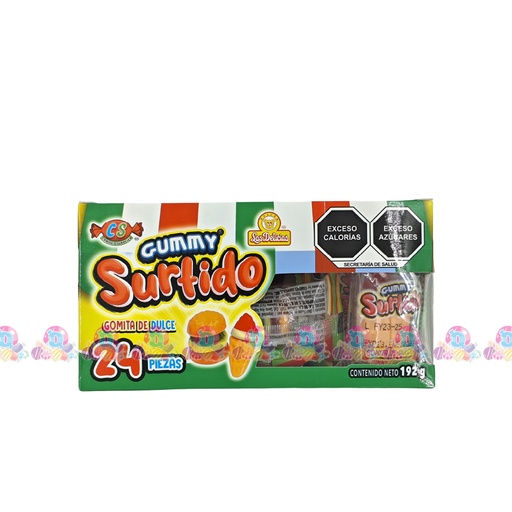 [046022] DELI GUMMY SURTIDO 8g 24s