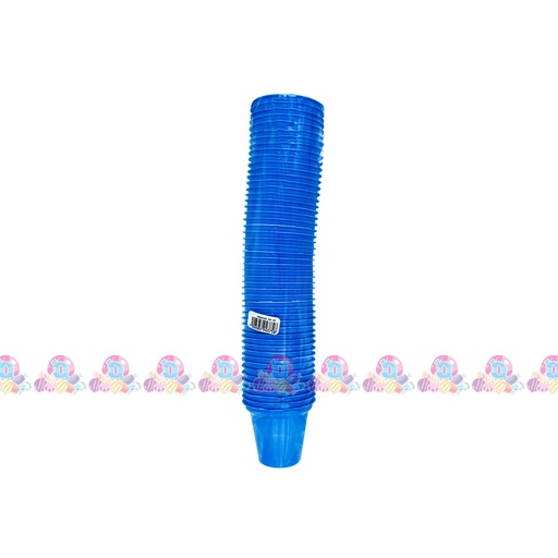 [130043] DESC VASO PLAS 5 AZUL 50s