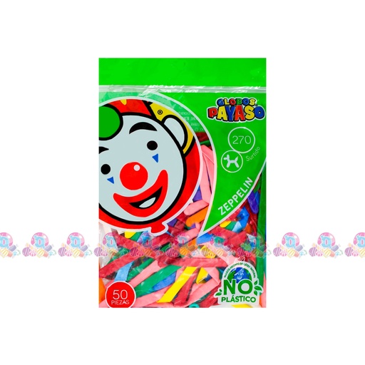 [059049] FAB GLOBO PAYASO SURT 270 50s