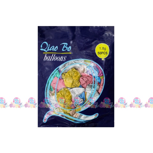 [061018] FIESTA GLOBO CROMADO SURT N10 50s