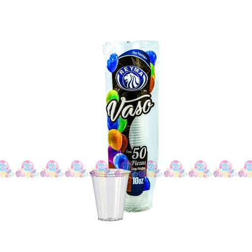 [130030] DESC REYM VASO PLAS 10 50s