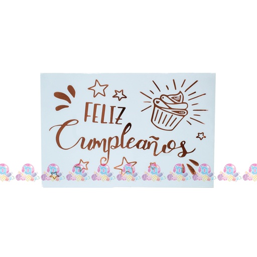 [048014] FIESTA STICKER GLOBO 1s