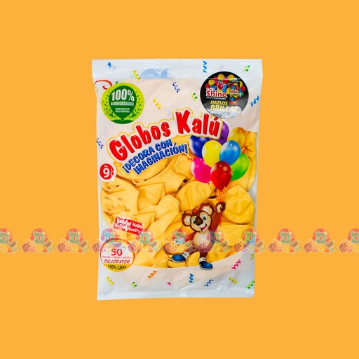 [014060] SPV KALU GLOBO 9 MARFIL 50s