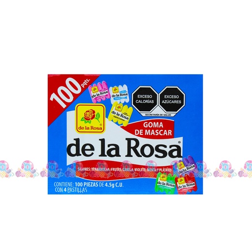 [045050] DLR CHICLE 4S DISPLAY 5g 100s