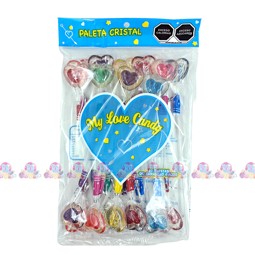 [112001] MY LOVE PLT CRISTAL CORAZON MIX 13g 20s