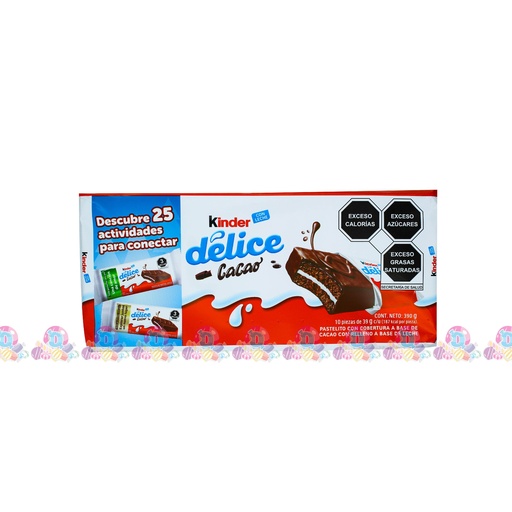 [060008] FERR KINDER DELICE CACAO 39g 10s